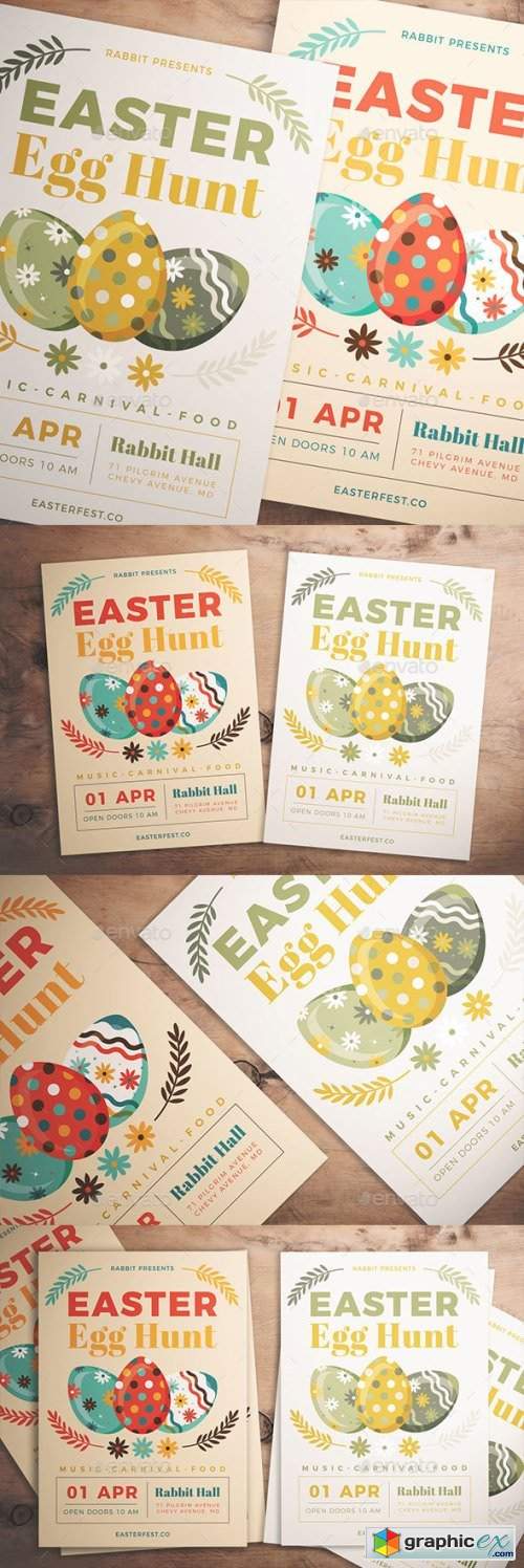 Easter Egg Hunt Flyer 21457391