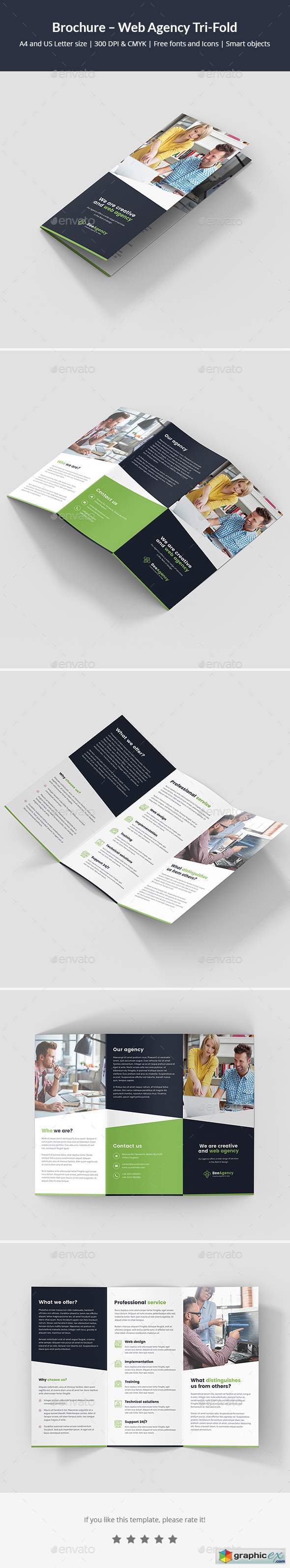 Brochure – Web Agency Tri-Fold