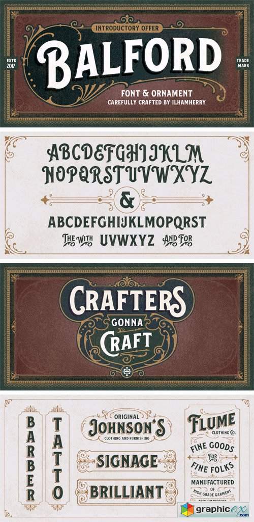 Balford Font Family