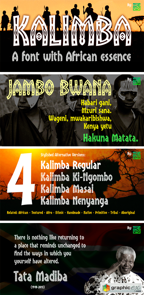 Kalimba Font Family