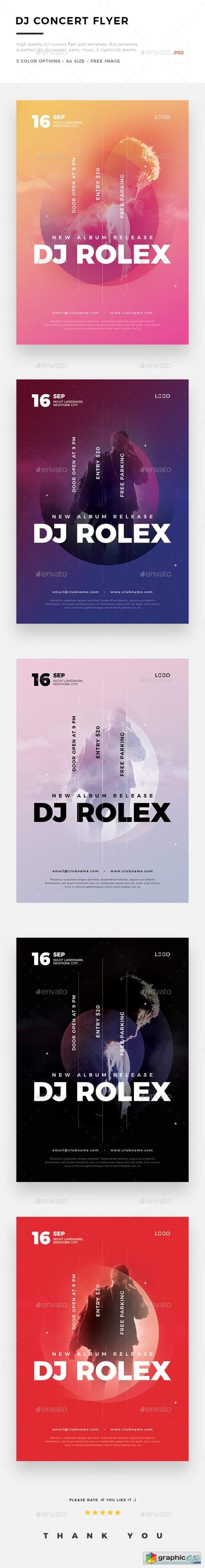 DJ Concert Flyer 20658862
