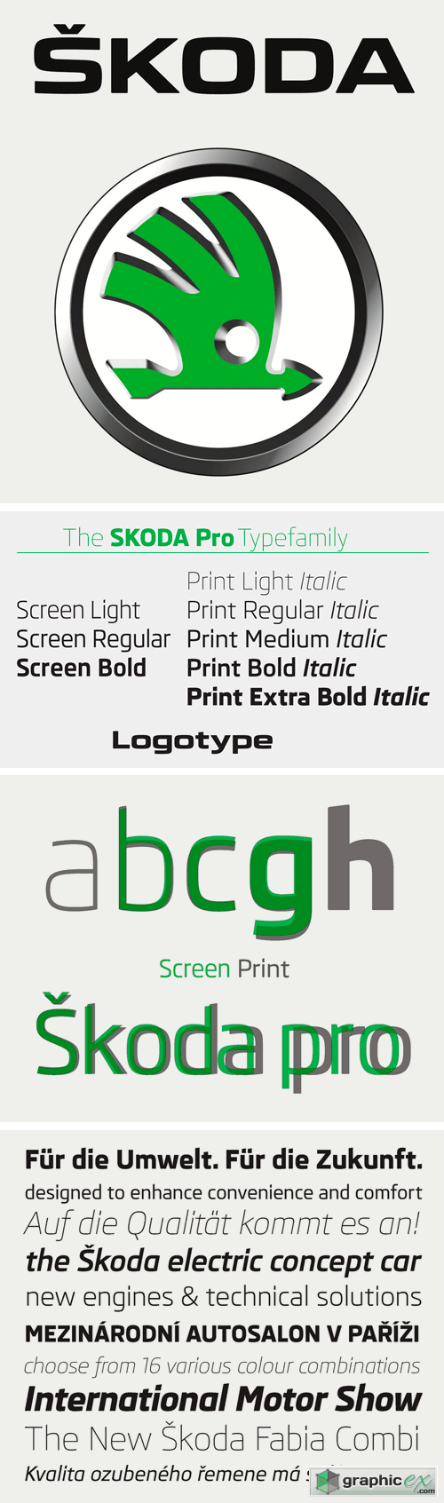 Skoda Pro Font Family
