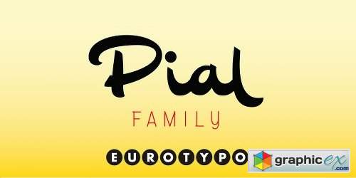 Pial Family - 6 Fonts