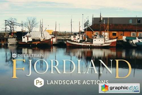 Fjordland Landscape Photoshop Actions