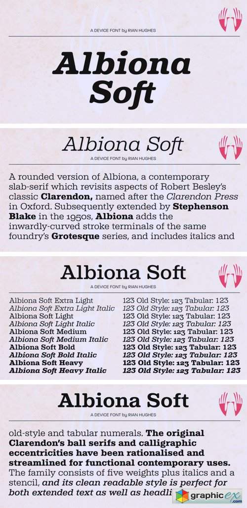 Albiona Soft Font Family