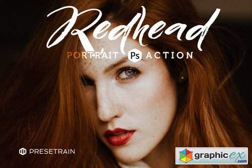 Redhead Photoshop Action