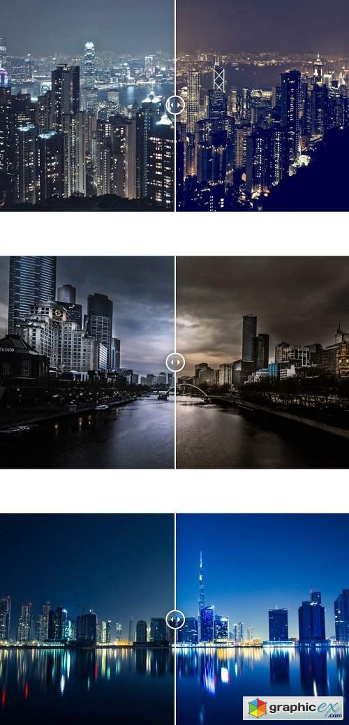 Photonify - City Nights Collection Lightroom Presets