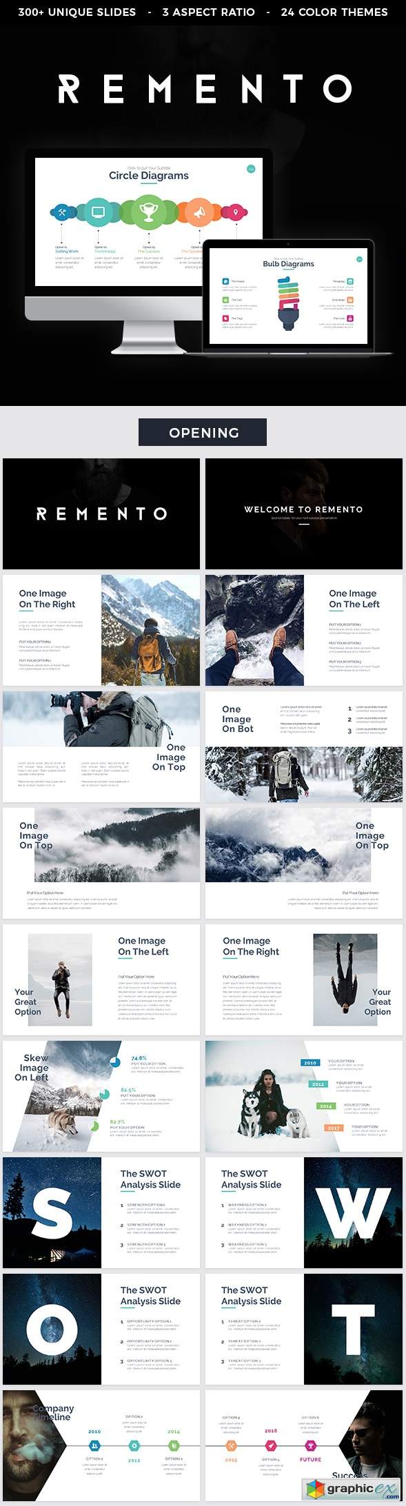 Remento - Perfect Powerpoint Template
