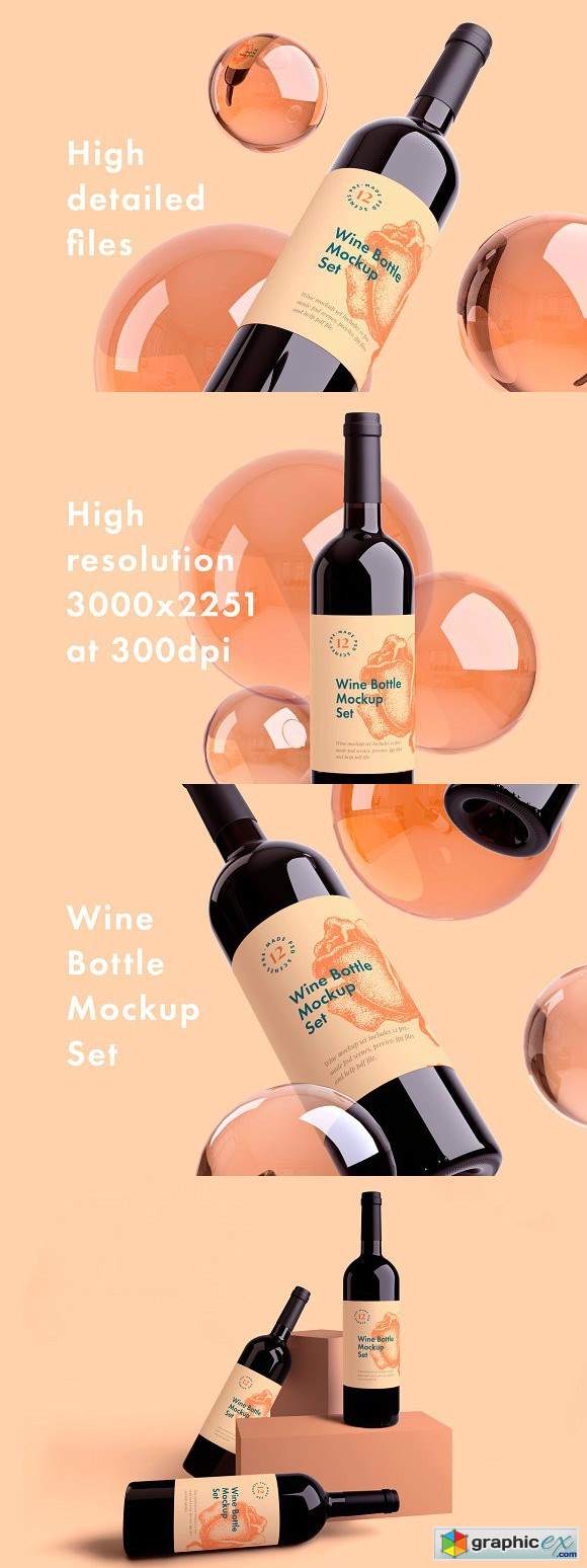 Wine Bottle Mockup 2429712