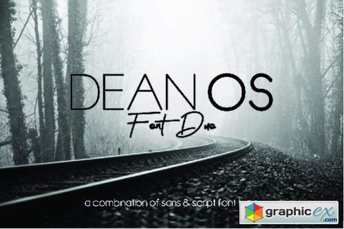 Dean Os Duo Font Family - 3 Fonts