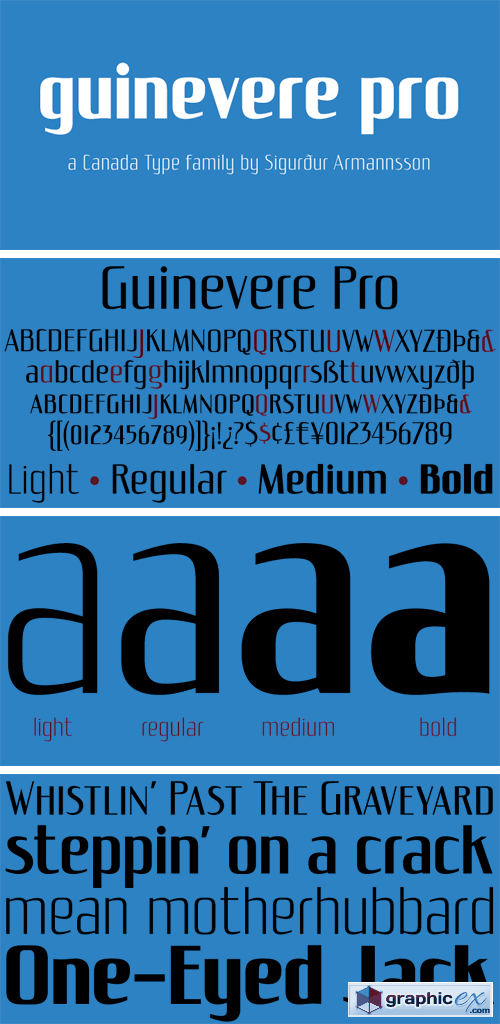Guinevere Pro Font Family