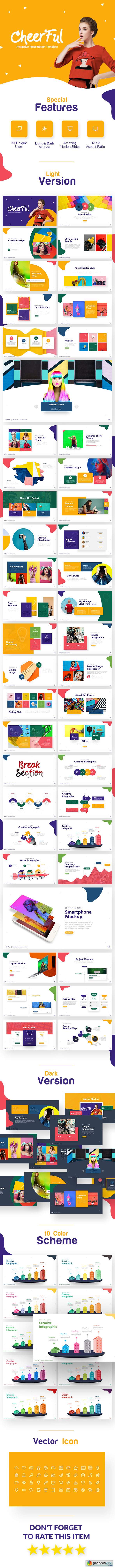Cheerful - Attractive Powerpoint Template