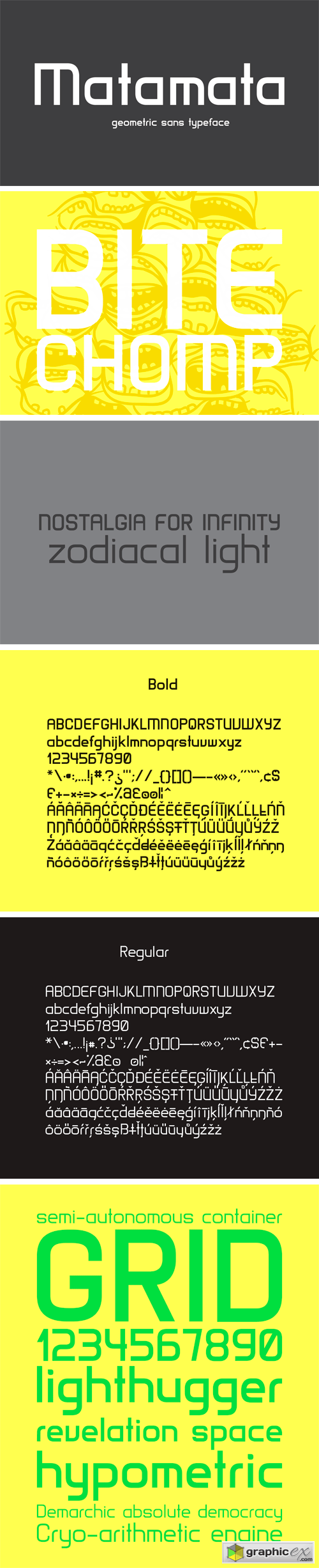 Matamata Typeface