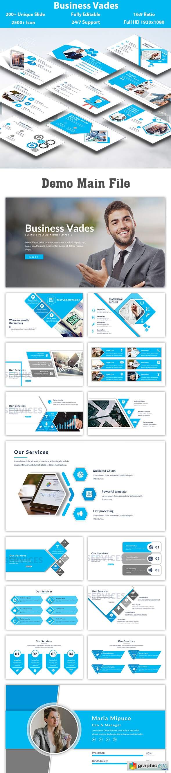 Business Vades Keynote Template