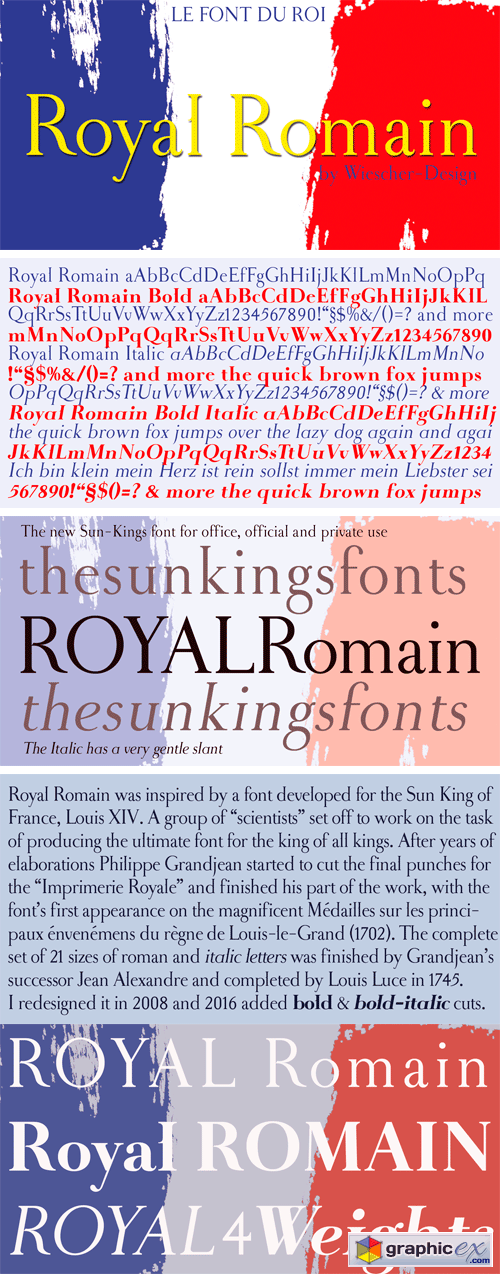 Royal Romain Font Family