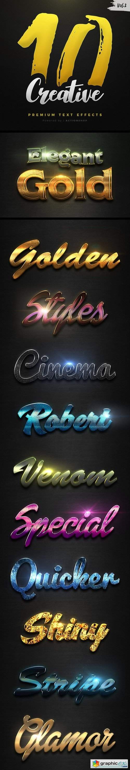 10 Creative Text Effects Vol.2