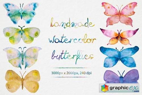 Watercolor Butterflies 873805