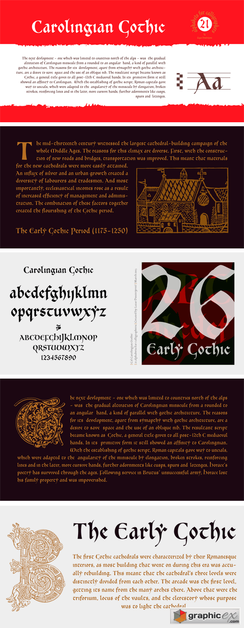 Cal Carolingian Gothic Font