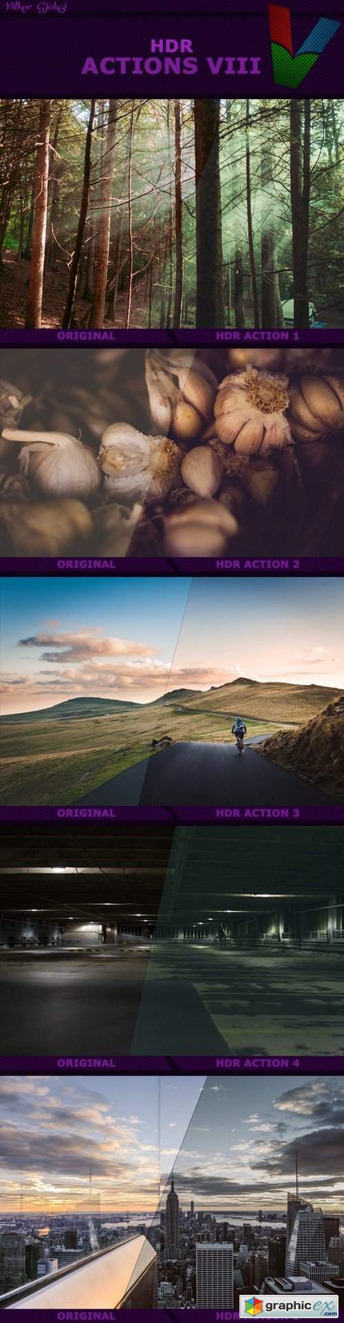 HDR Actions VIII