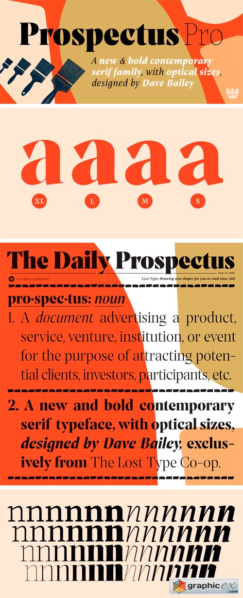 Prospectus Pro Font Family