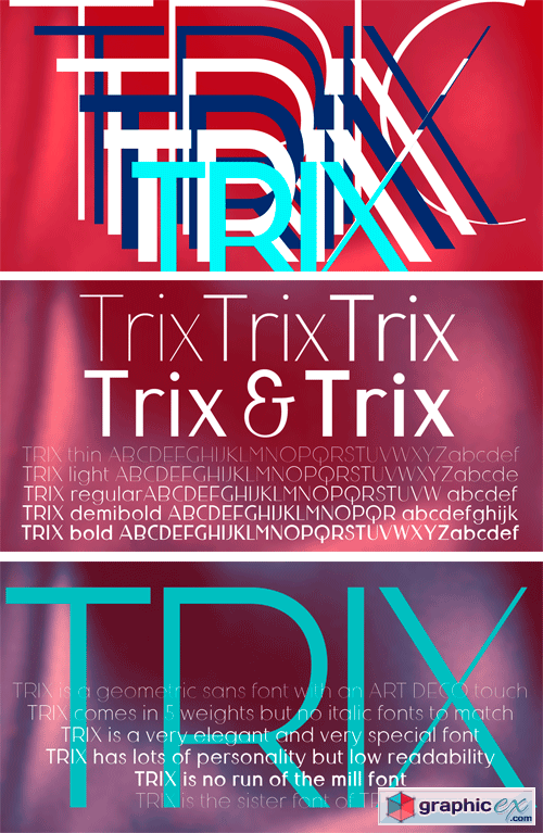 Trix Font Family