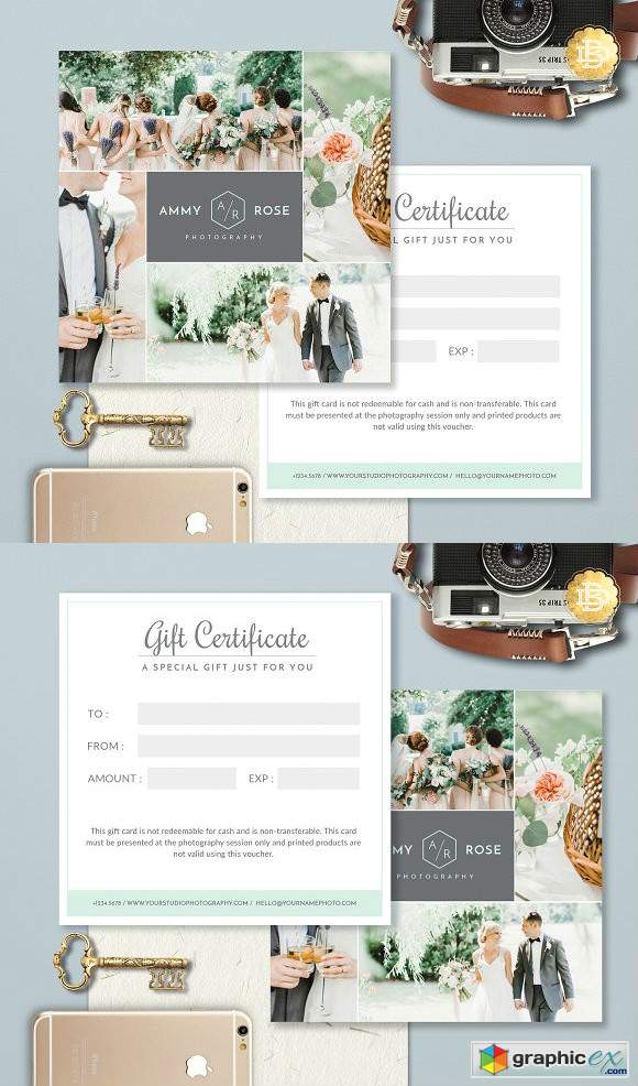 Gift Certificate Template GC001