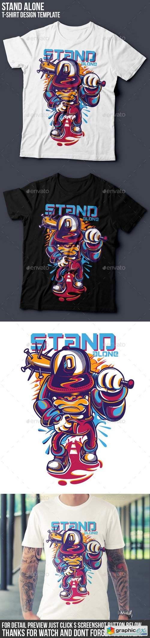 Stand Alone T-Shirt Design