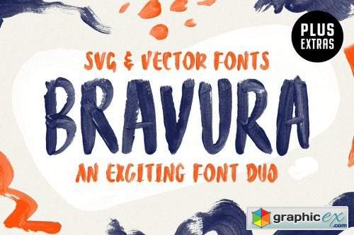Bravura SVG Font Duo & Extras!
