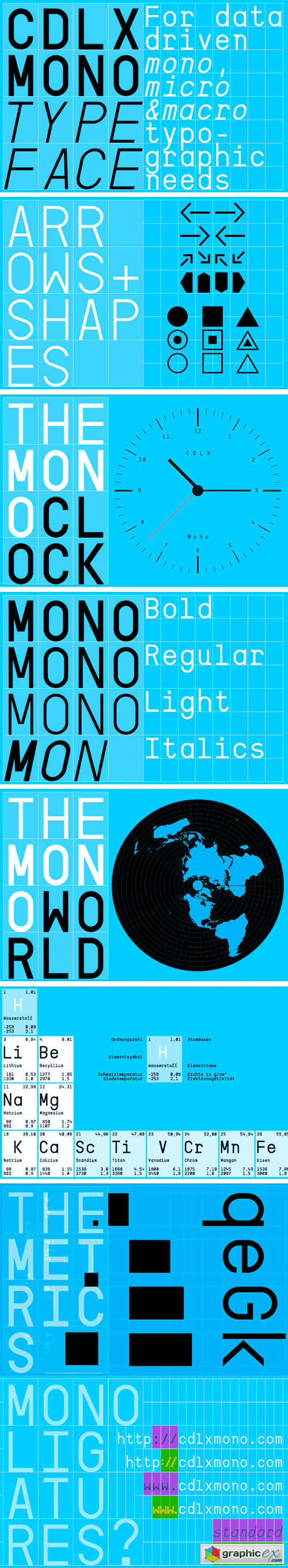 CDLX Mono Font Family