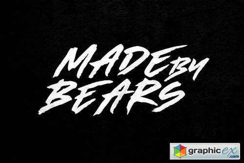 Made by Bears - Font