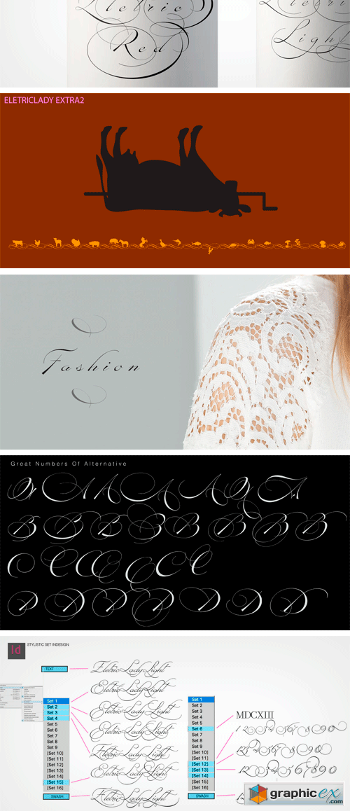 Electric Lady Font Family