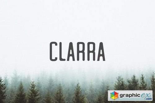 Clarra Sans Serif Font Family