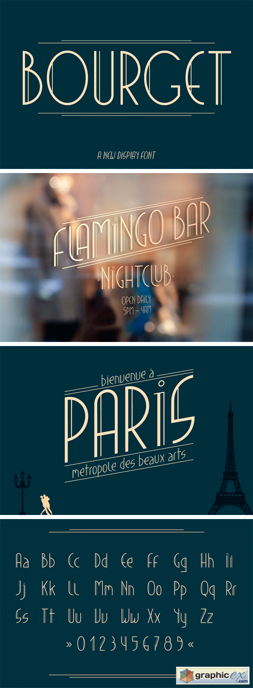 Bourget Font Family