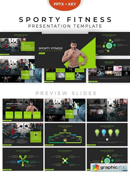 Fitness Powerpoint Template