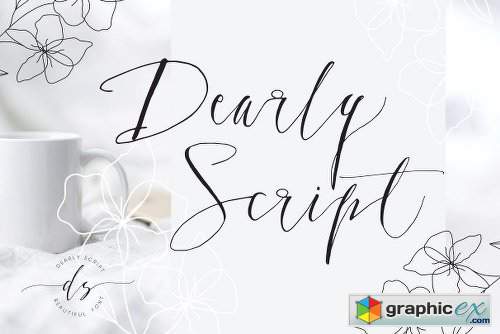 Dearly Script New Calligraphy Font