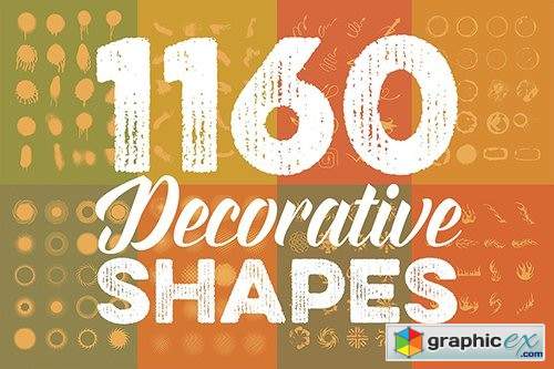 1160 Decorative Shapes