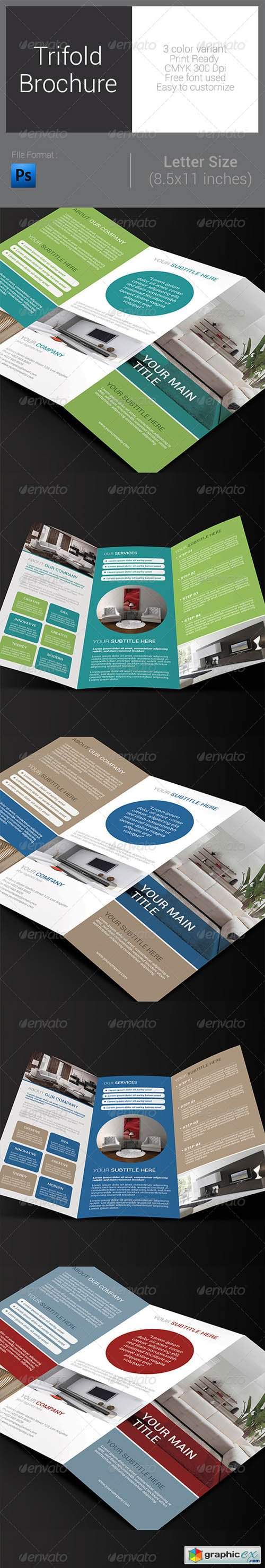 Multipurpose Trifold Brochure 7803207