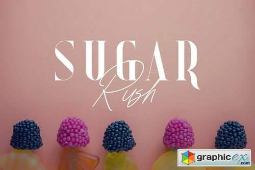 Sugar Spice Font Duo and Extras