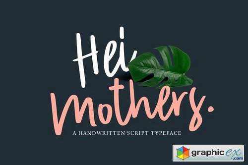 HeiMothers Typeface