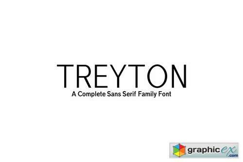 Treyton Sans Serif 7 Font Family
