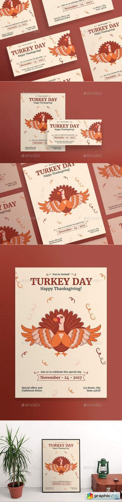 Turkey Day Flyers