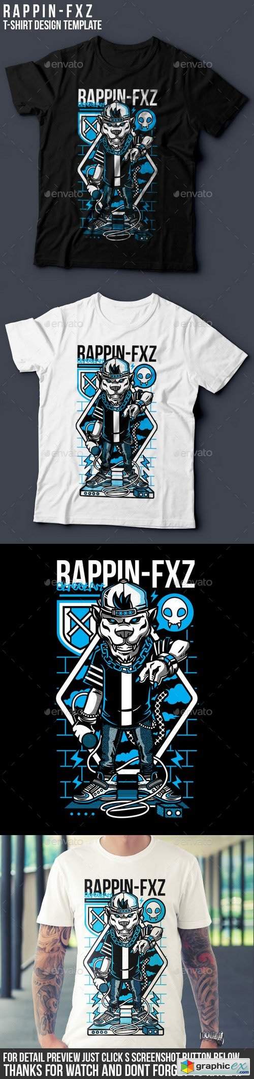 Rappin-FXZ T-Shirt Design