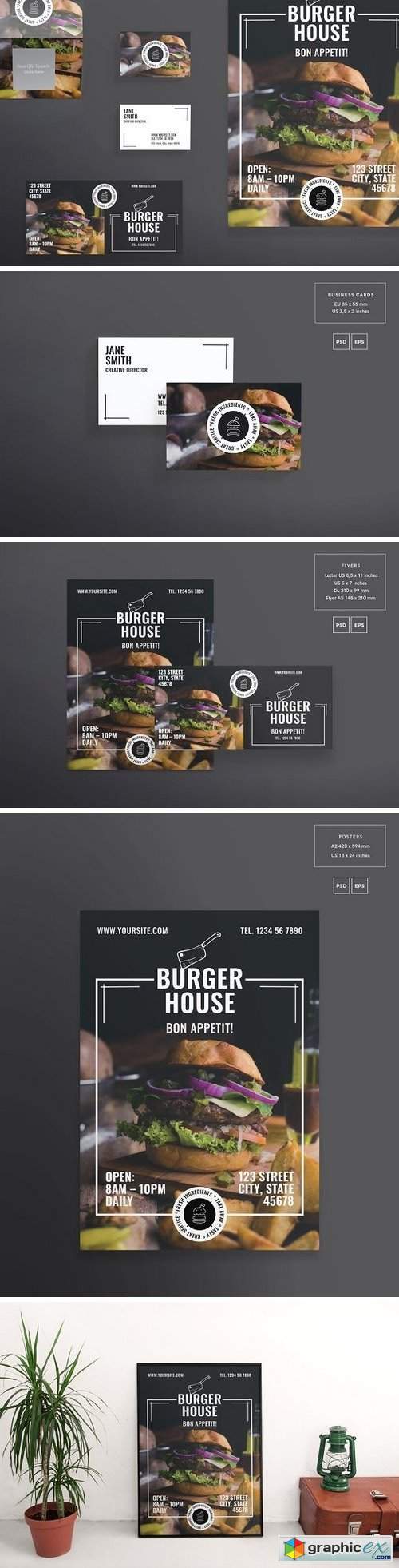 Print Pack | Burger House