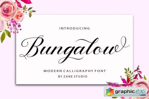 Bungalow Script Font