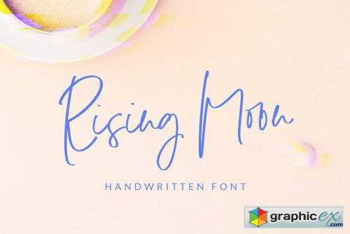 Rising Moon Handwritten Font