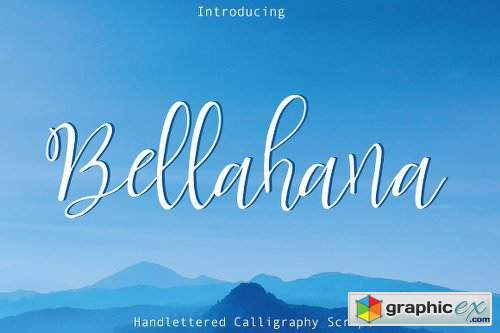 Bellahana Script Font