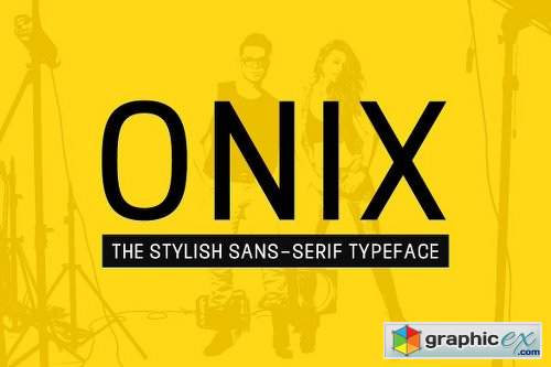 ONIX - Stylish Typeface + Web Fonts