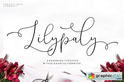 Lilypaly - A Handlettering Font