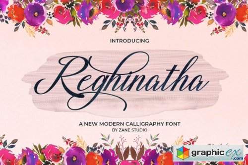 Reghinatha Script Font