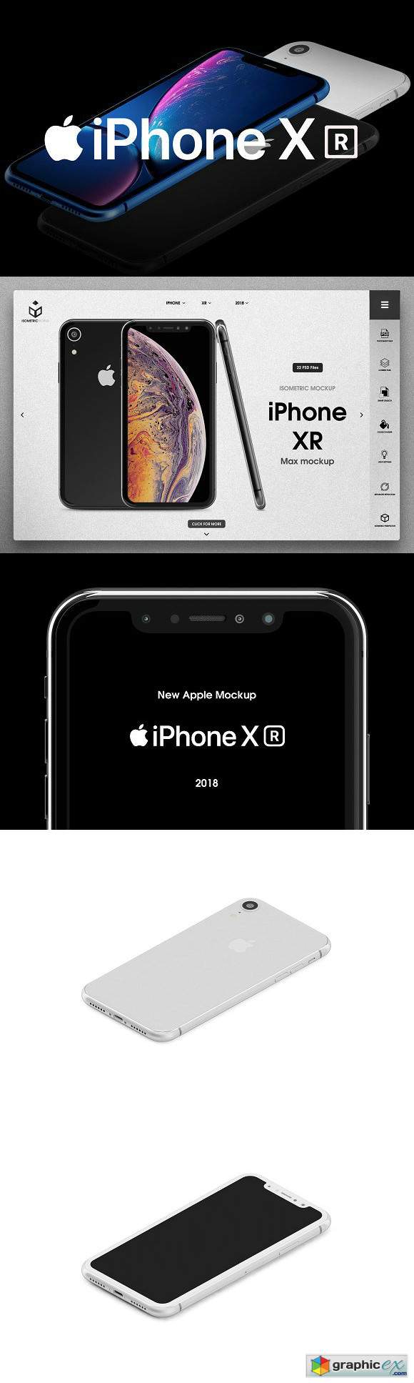 iPhone XR 2018 Mockup